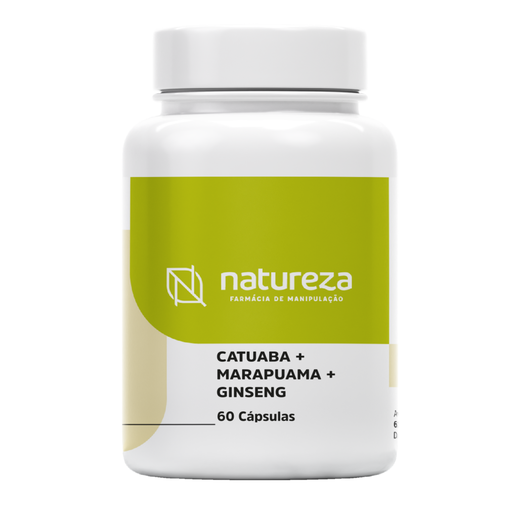 Farmacia Natureza Catuaba + Marapuama + Ginseng
