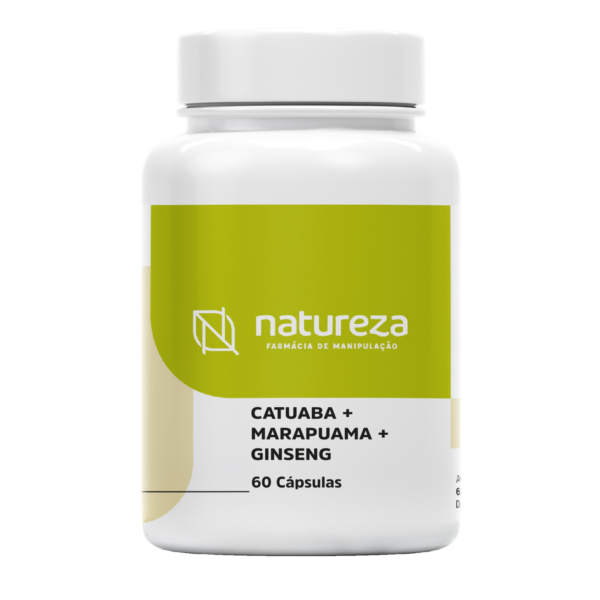 Farmacia Natureza Catuaba + Marapuama + Ginseng