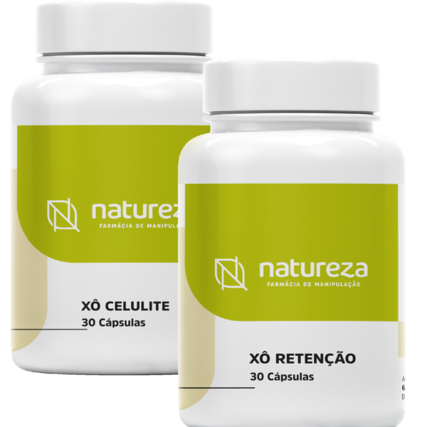 Farmacia Natureza Kit Xo Celulite e Xo Retenção de Liquido